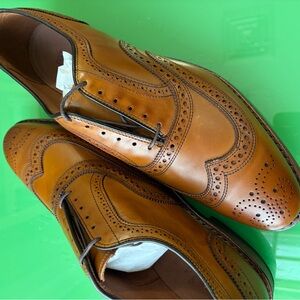 NIB Allen Edmonds McAllister Leather Wingtip Oxfords